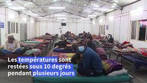 Inde: les sans-abris de New Delhi victimes d'une vague de froid inhabituelle