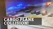 Mishap Averted! Watch Cargo Plane Smashes Into Baggage Carts At O'Hare Airport In Chicago