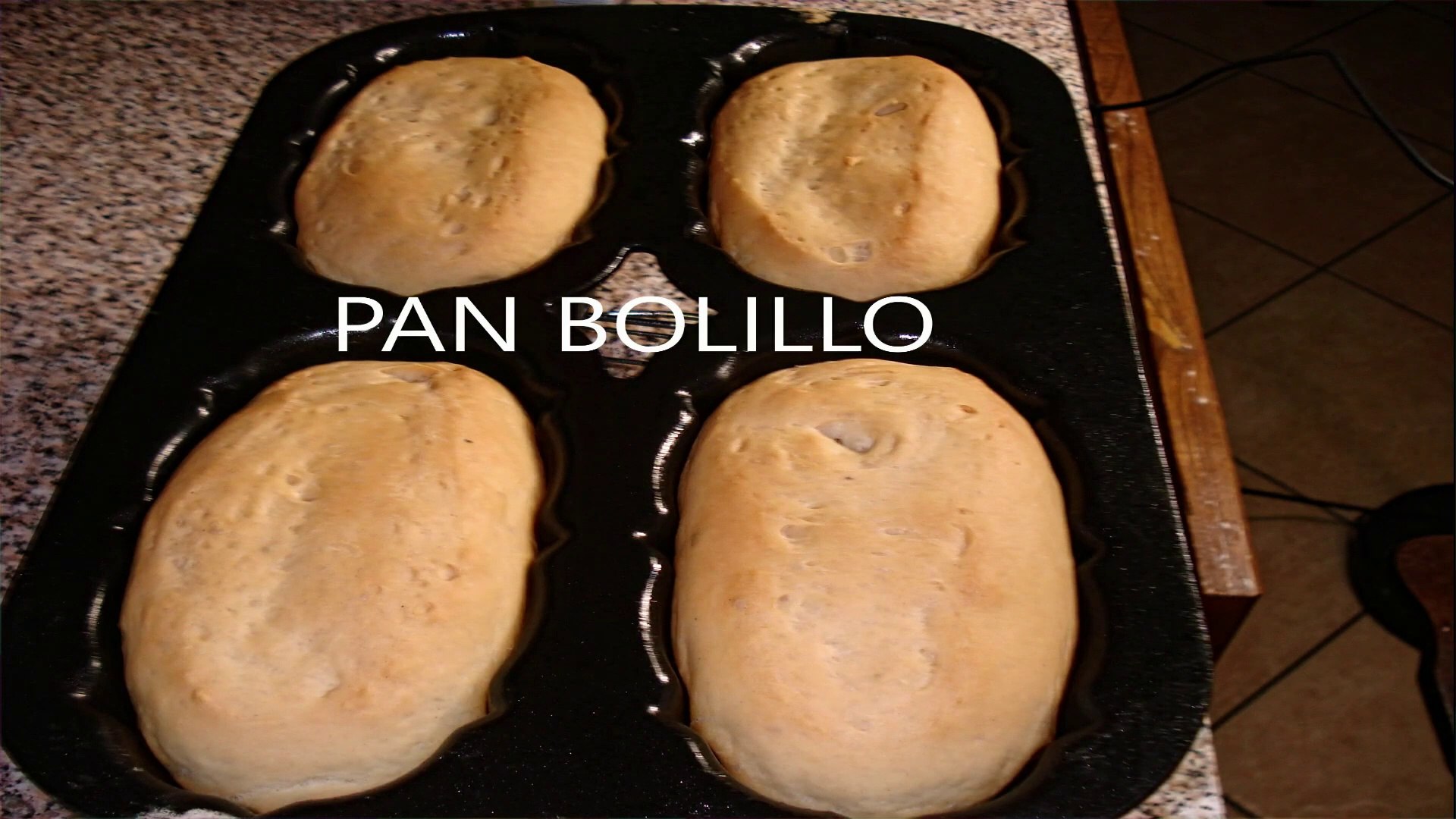 PAN BOLILLO - PAN DE TELERA - COMO HACER PAN BLANCO. - Vídeo Dailymotion