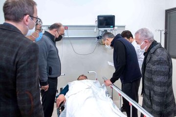 Son dakika haber: Vali Yerlikaya Çatalca'daki kazada yaralanan polisleri ziyaret etti