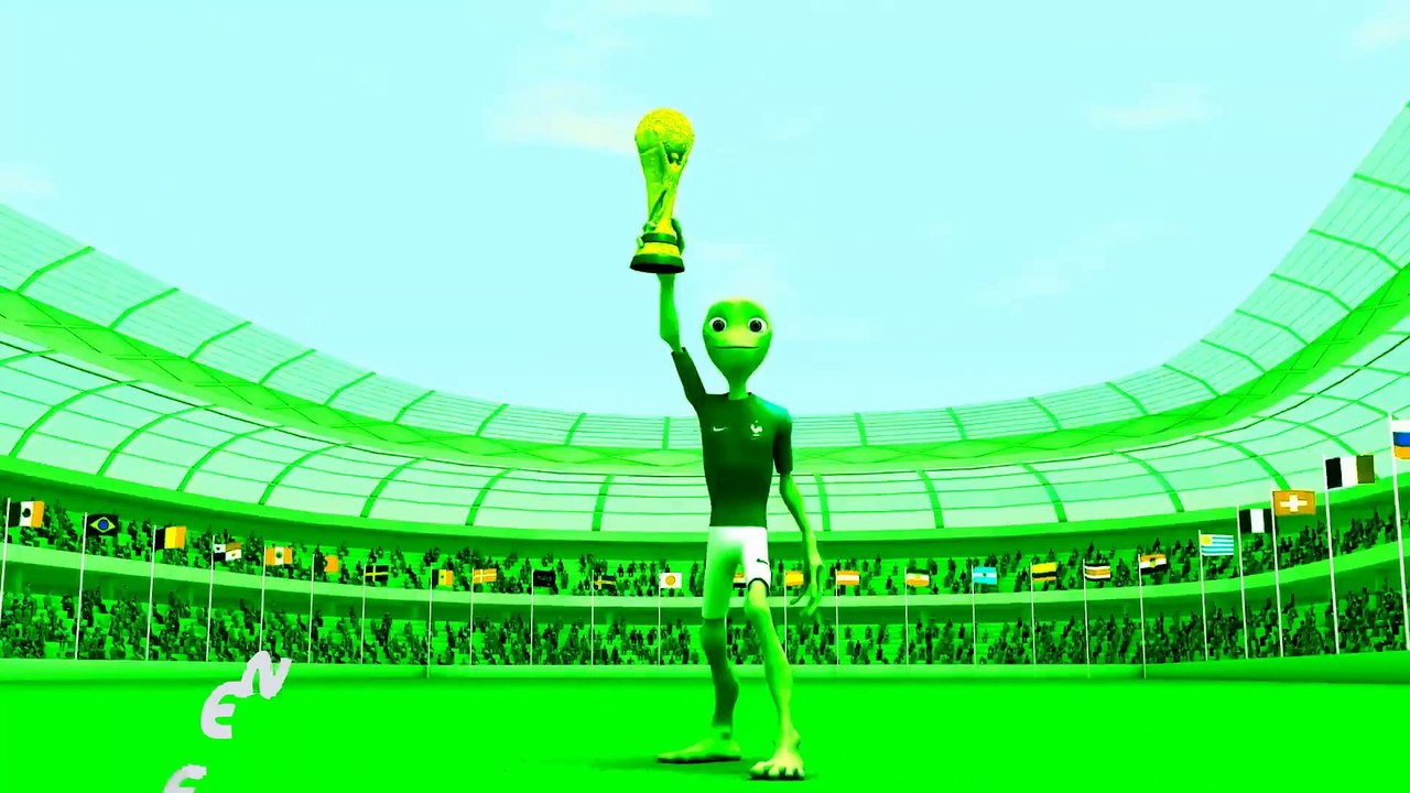 Learn Colors With Dame Tu Cosita Alien FIFA Version