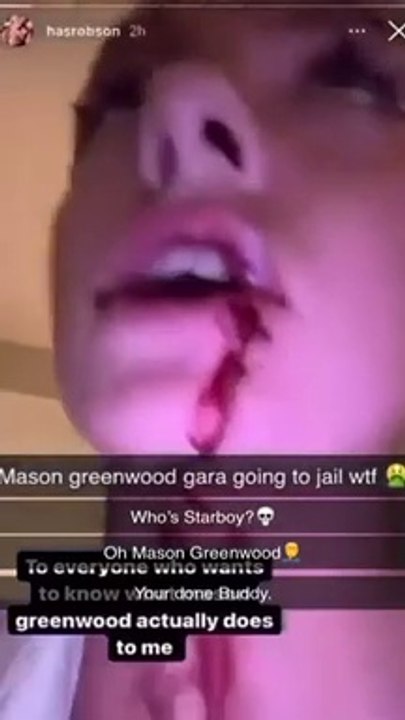 Mason Greenwood Manchester United football thug disgusting tape emerges Harriet Robson