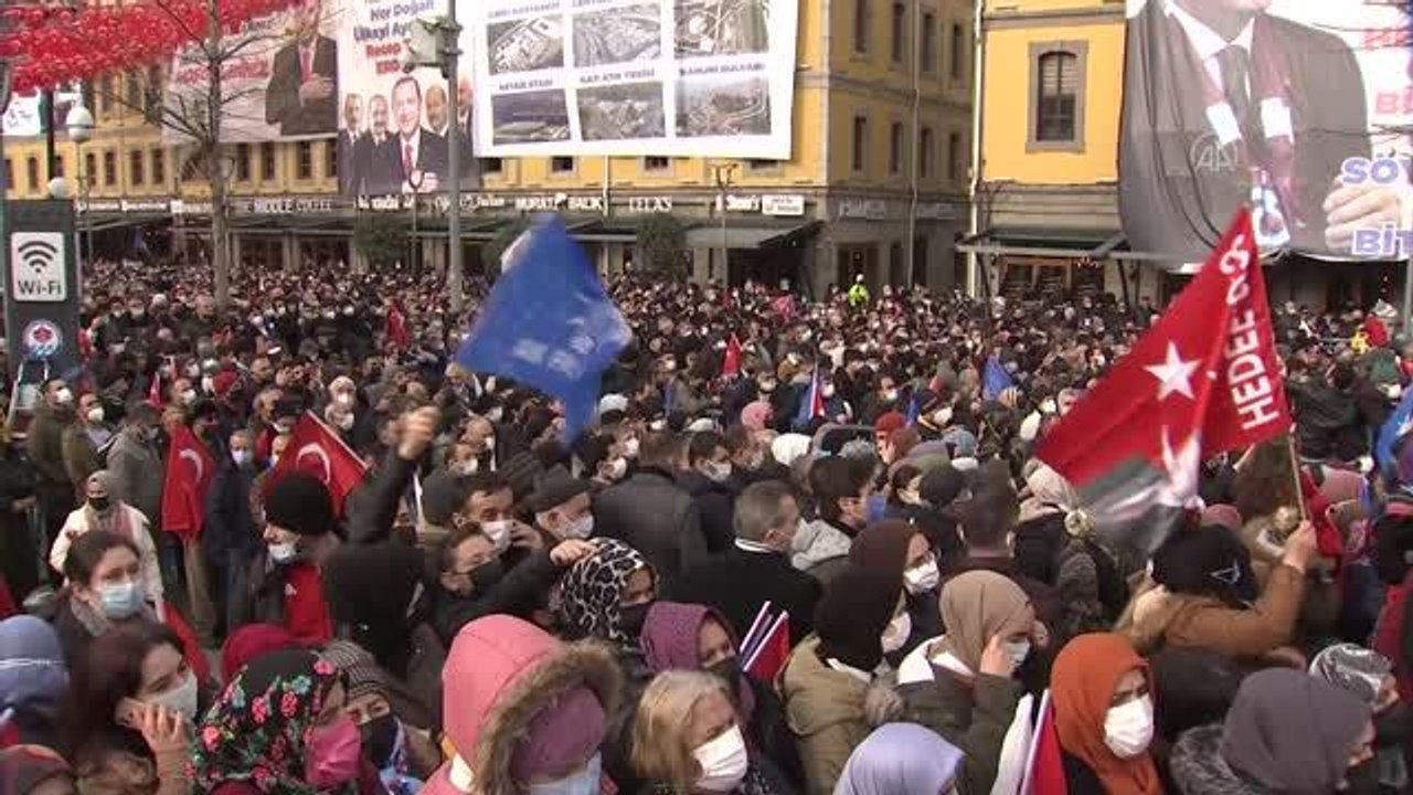 Cumhurbaşkanı Erdoğan: "Kafaları başka yerde, gönülleri başka mecralarda olanlardan Türkiye'ye hayır gelmez"