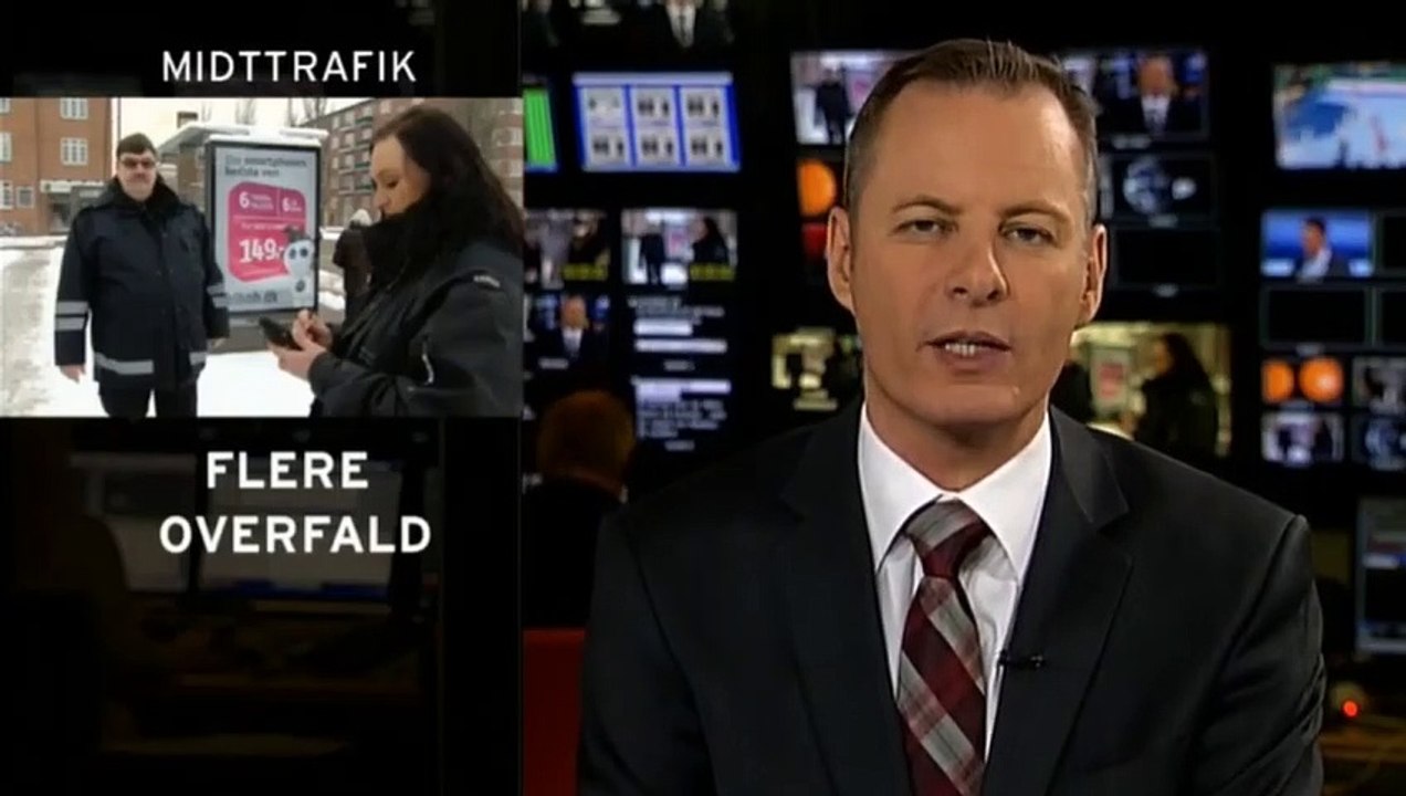 Flere overfald | Bødejagt fører til overfald | Midttrafik | Mette Julbo | Aarhus | 26-01-2013 | TV2 ØSTJYLLAND @ TV2 Danmark