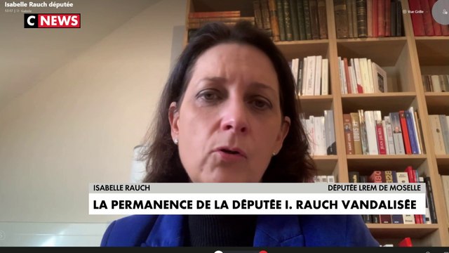 La permanence de la députée LREM Isabelle Rauch vandalisée