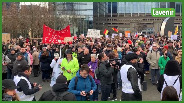 Manifestation contre les mesures sanitaires - Dimanche 30 janvier