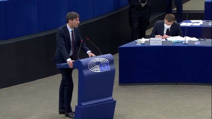 Jordi Solé cara a Emmanuel Macron @JordiSoleF @EmmanuelMacron @PEStrasbourg @EFAparty 19/01/2022