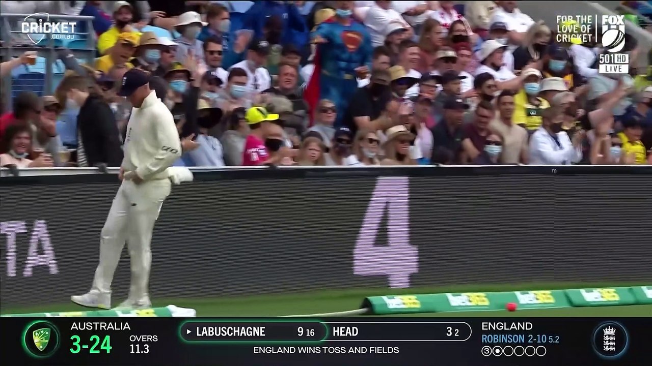 The Ashes 2021-22 Australia v England 5th Test Day 1 at Hobart Jan 14th 2022
