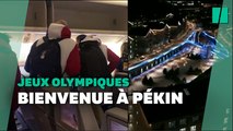 Avant les JO d'hiver 2022, les premiers athlètes français ont atterri à Pékin