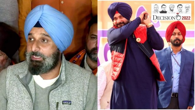 Punjab Elections: Bikram Majithia attacks Navjot Singh Sidhu