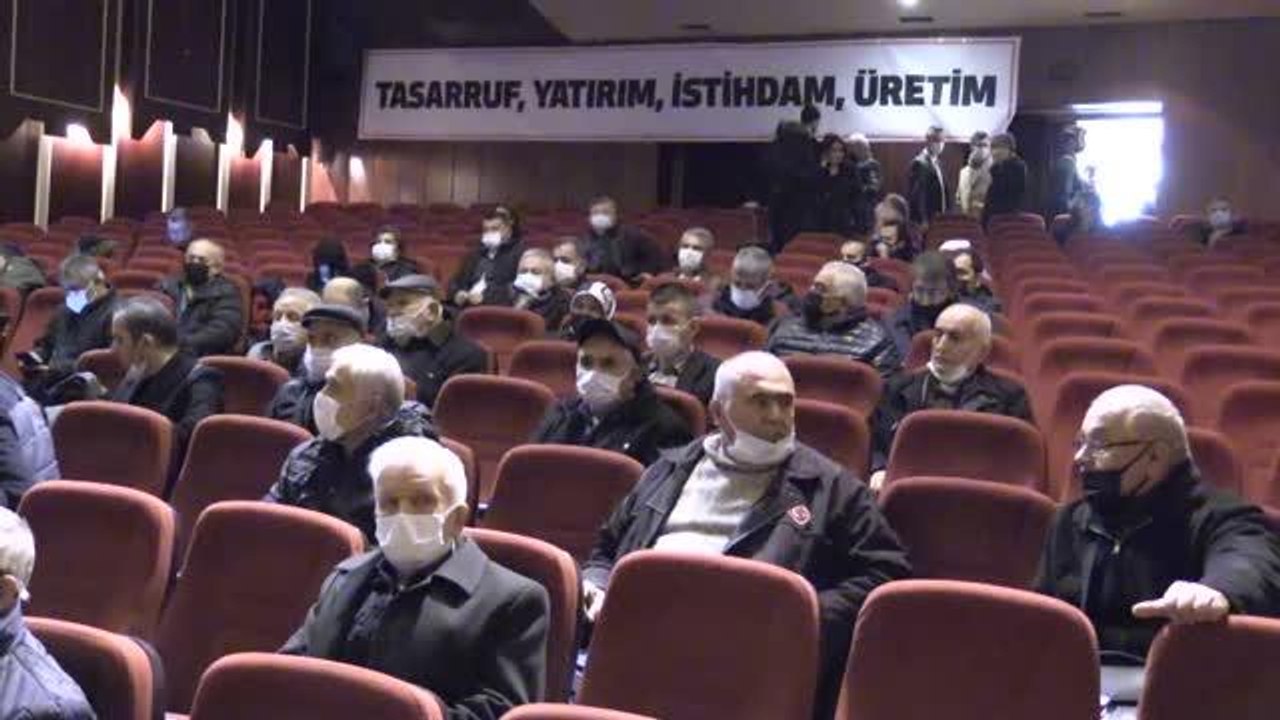 ZONGULDAK - Vatan Partisi Genel Başkanı Perinçek, "Kömürde Üretim Devrimi Kurultayı"na katıldı