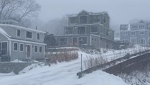 First blizzard since 2018 blasts coastal Maine