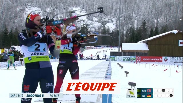 Le résumé du relais mixte - Biathlon - Ch. Europe