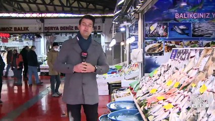 Balığın kulağına kar suyu kaçtı