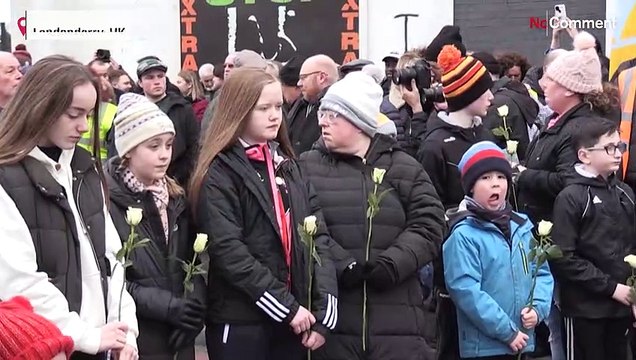 Londonderry: Families march, remember Bloody Sunday victims