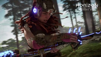 Horizon Forbidden West - Combat face aux Grimpeurs (gameplay capturé sur PS4 Pro)