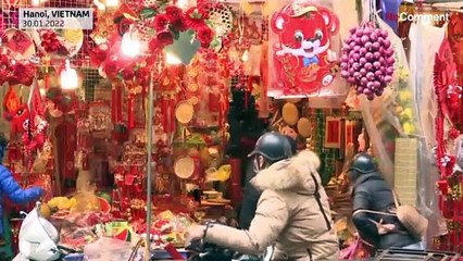 Вьетнам готовится к Китайскому Новому году тигра