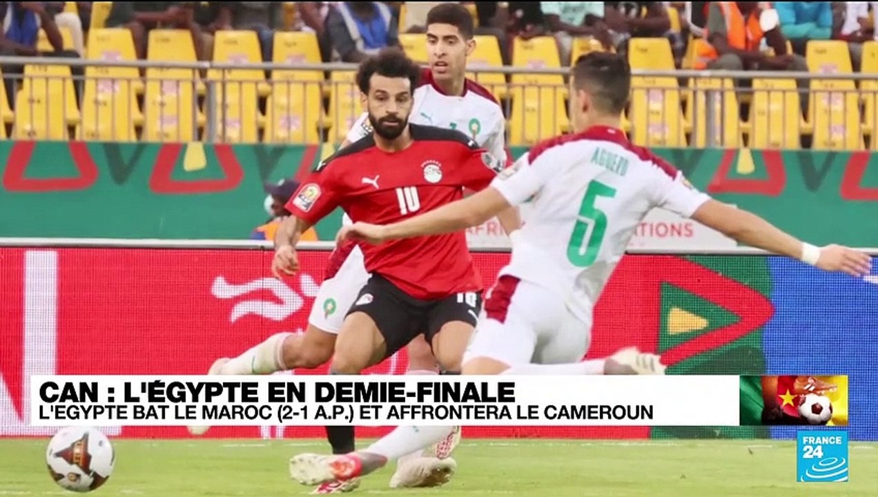 CAN-2022 : L'Egypte élimine le Maroc après prolongations (2-1) et se qualifie en demi-finale