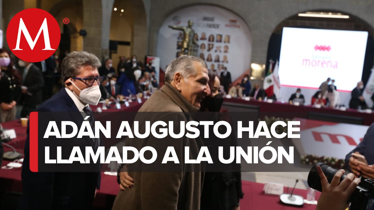 Adán Augusto López realizó un jalón de orejas a los senadores de Morena