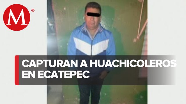 Detienen a presuntos huachicoleros en Ecatepec, Estado de México
