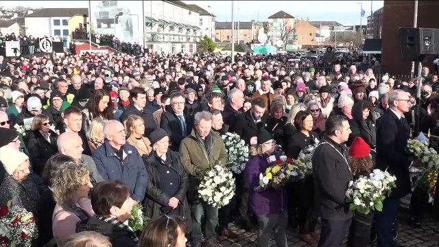 Az 50 évvel ezelőtti Véres Vasárnapra emlékeztek meg Derryben