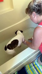 Princess gets a bath Part 1