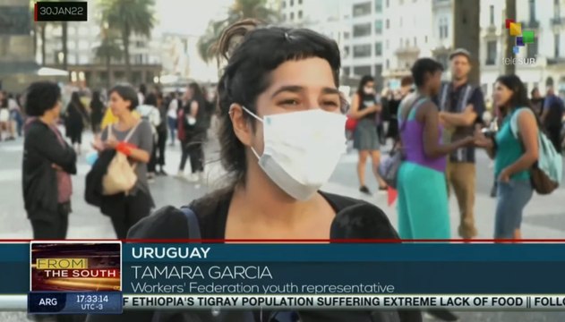 Uruguay sees protest against gender violence