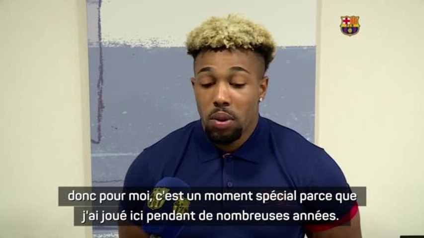 Adama Traoré de retour à Barcelone : 