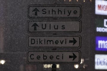 Başkentte kar yağışı etkili oldu