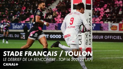 Le débrief de Stade Français / Toulon - Top 14 (J17)