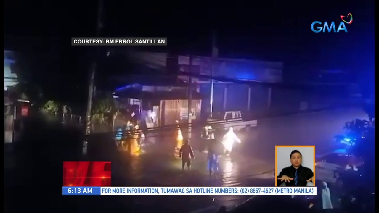 8 pamilya, nasagip mula sa mga flash flood sa Pandan, Antique | UB