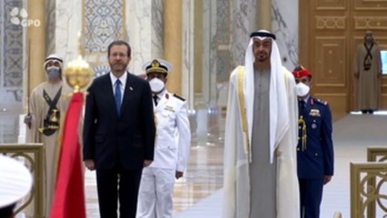 Presidente israelí envía mensaje de convivencia entre religiones en Emiratos