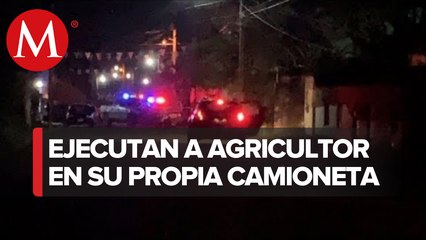 Matan a balazos a agricultor en Veracruz