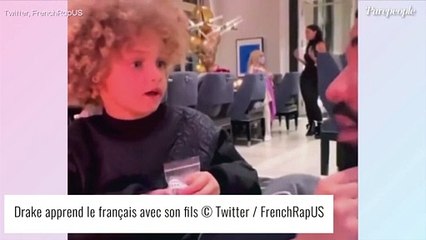 Drake : Ecoutez son jeune fils Adonis lui apprendre le français !