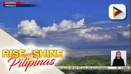 9 mahihinang pagsabog, naitala ng PHIVOLCS sa Taal Volcano; mga residente sa paligid ng Taal volcano, hinikayat na mag-face mask; Taal Volcano, mananatili sa alert level 2