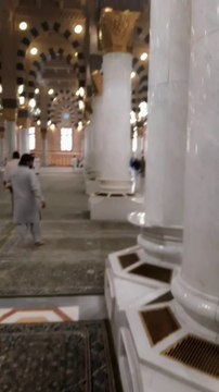 Cooling System inside Pillars of Mosque Nabavi | Masjid Nabavi ko thnda krne wale pillar