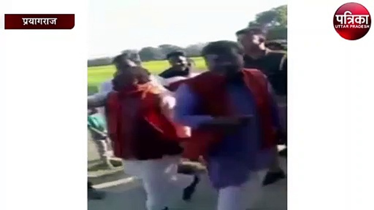 भाजपा एमएलसी सुरेंद्र चौधरी का हुआ विरोध, ग्रामीणों ने लगाए केशव मौर्या मुरादाबाद के नारे