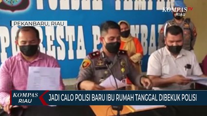 Jadi Calo Polisi Baru Ibu Rumah Tangga Dibekuk Polisi