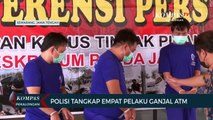 Polisi Tangkap Empat Pelaku Ganjal ATM di Semarang