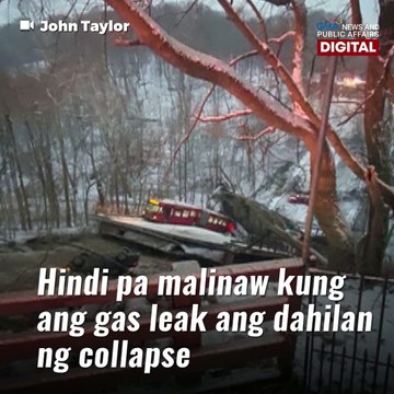 Tulay sa Pittsburgh, naputol at bumigay! | GMA News Feed