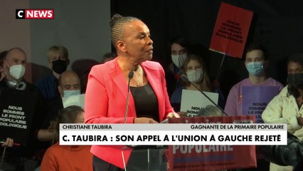 Christiane Taubira : son appel à l’union de la gauche rejeté