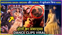 Mouni Roy & Suraj Nambiar KISS While Cutting Cake, Dance Performance Videos From Wedding Bash Viral