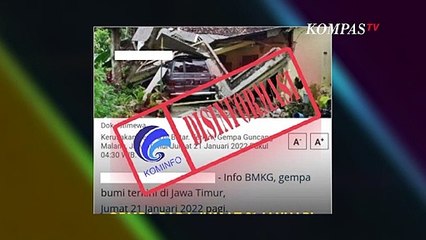 Video herunterladen: Hoaks Kota Malang Dan Blitar Diguncang Gempa 21 Januari 2022 - NEWS OR HOAX