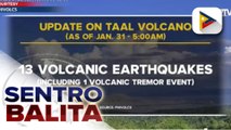 13 volcanic earthquakes, naitala sa Bulkang Taal sa loob ng 24 oras; Mga residente, mahigpit na ipinagbabawal sa Taal Volcano Island at Taal Lake