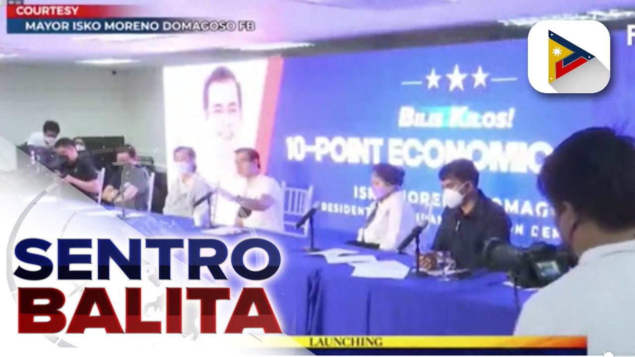 Mayor Moreno, inilatag ang 10-point economic agenda sakaling manalo sa pagka-pangulo