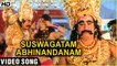 Suswagatam Abhinandanam - Video Song | Taqdeerwala | Kader Khan, Tisca Chopra | SPB | Sadhana Sargam