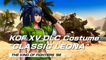 The King of Fighters XV - Bande-annonce du costume Classic Leona (DLC)
