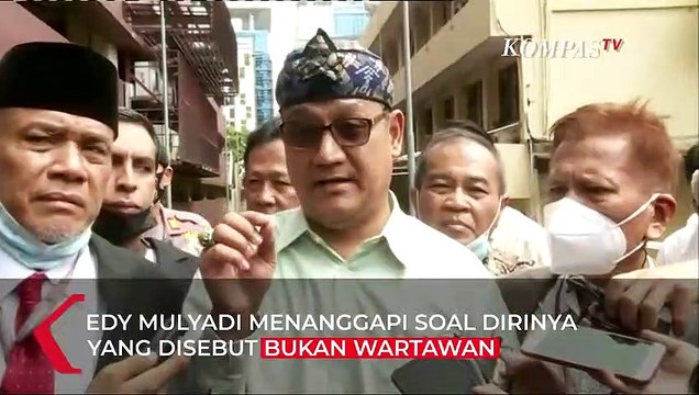 Disebut Bukan Wartawan, Edy Mulyadi: Saya Anggota PWI