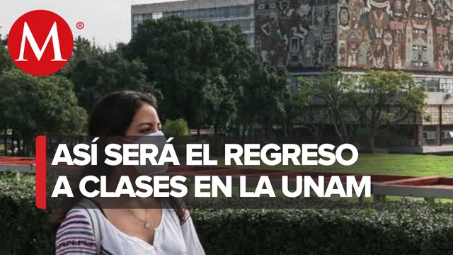 Regreso total a clases presenciales será en 2 o 4 semanas, cuando bajen casos de covid: UNAM