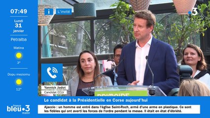 L'invité de la rédaction : Yannick Jadot